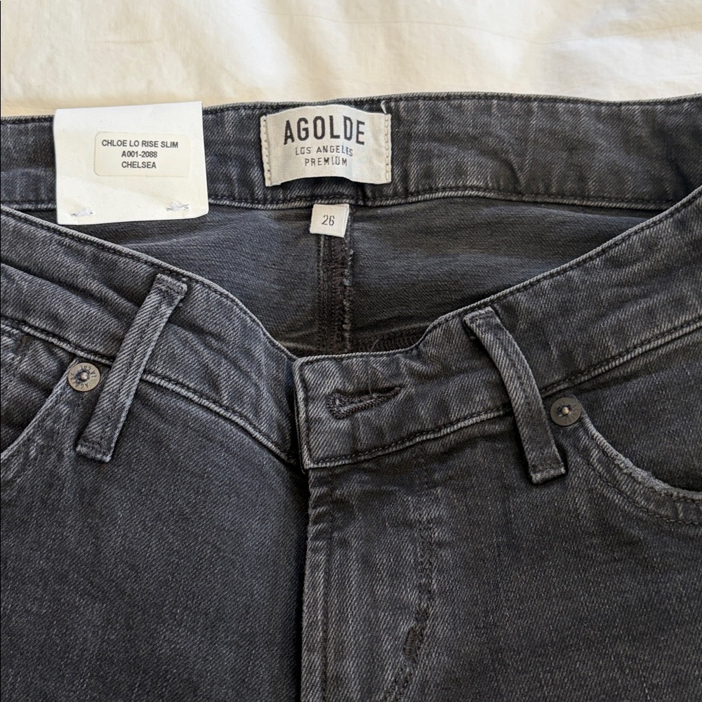 AGOLDE Chloe Low Rise Slim Chelsea Jean Size 31